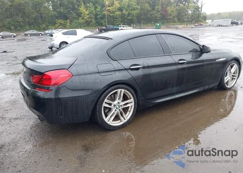 2013 BMW 640I Gran Coupe z USA, uszkodzony, nr VIN WBA6A0C59DDZ04147